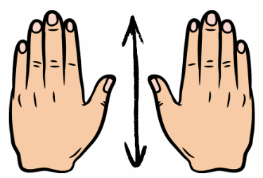 hand down