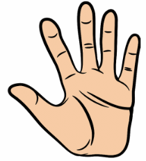 raised hand